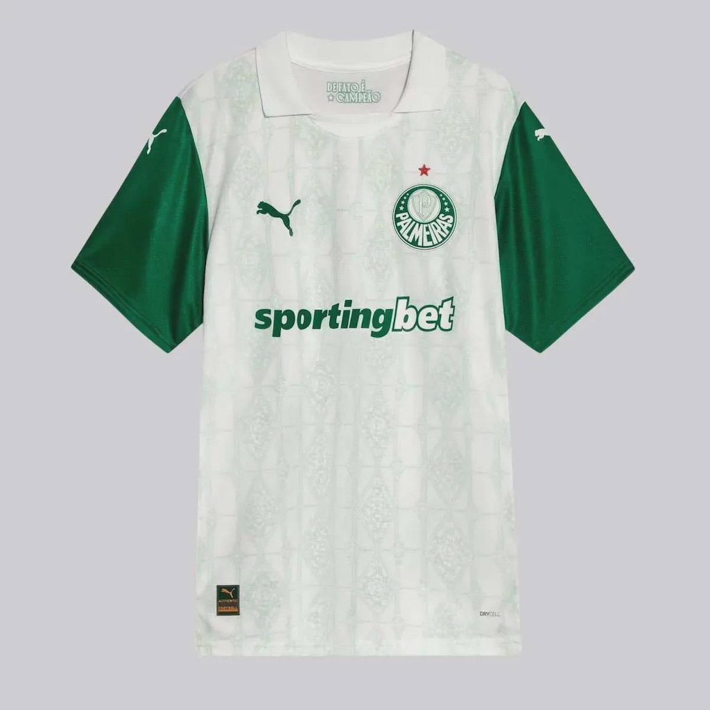 Imagem 5 do produto Camisa do Palmeiras II 2025 Jogador Com Patrocínio Puma Masculina