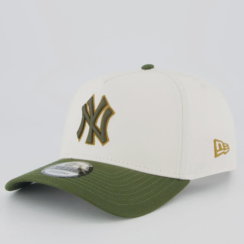 Boné Aba Curva MLB New York Yankees Metallic 940AF Unissex