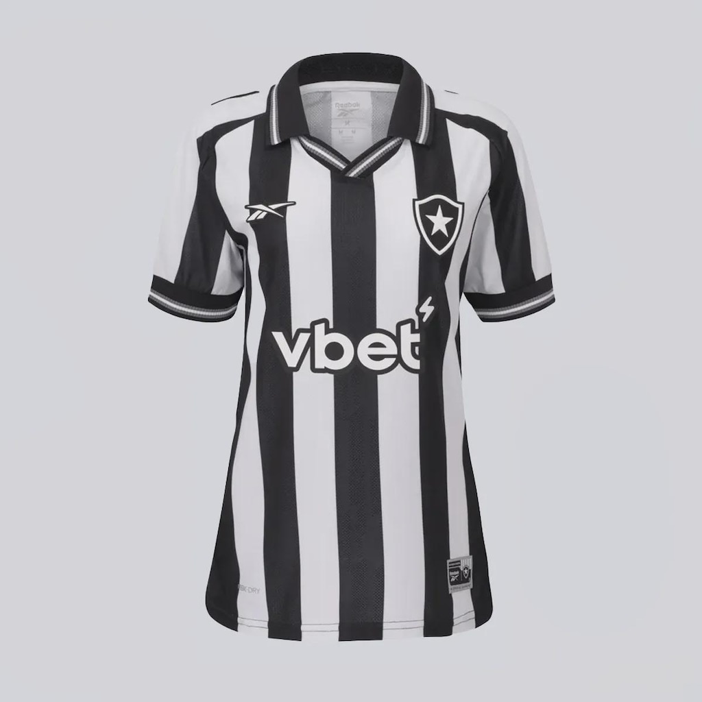 Camisa Botafogo I 2025 Reebok Feminina