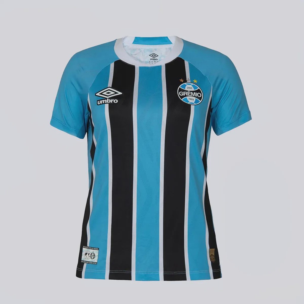 Camisa do Grêmio I 2025 Jogadora Umbro Feminina