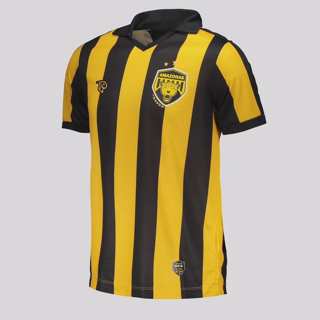 Imagem 2 do produto Camisa Onça Amazonas III 2025 Jogador FutFanatics Masculina
