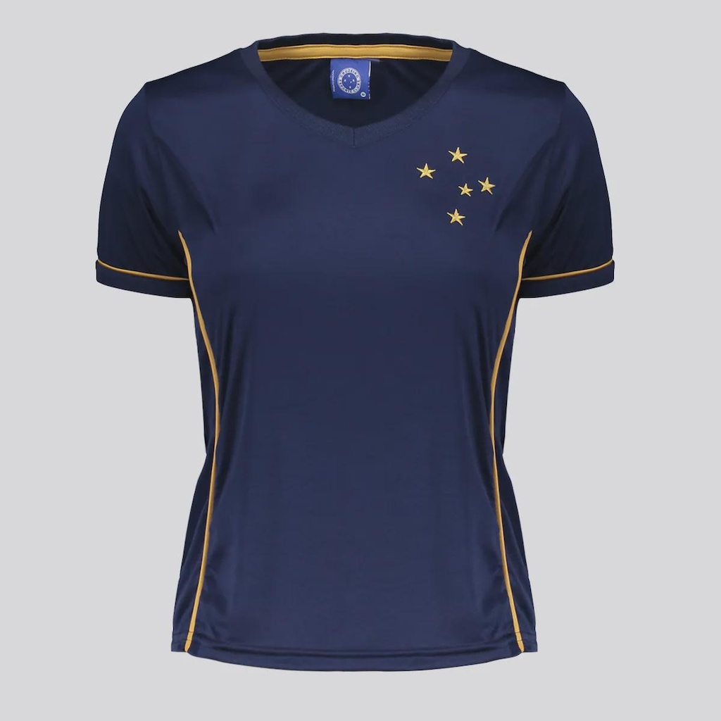 Camisa Cruzeiro Slim FutFanatics Feminina