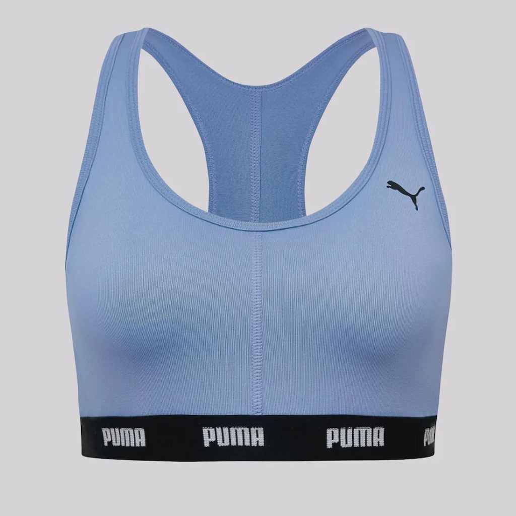 Top Nadador Puma com Bojo Removível Feminino