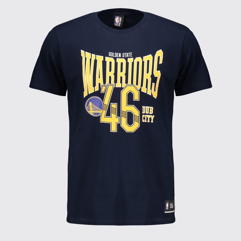 Camiseta NBA Golden State Warriors Logo FutFanatics Masculina