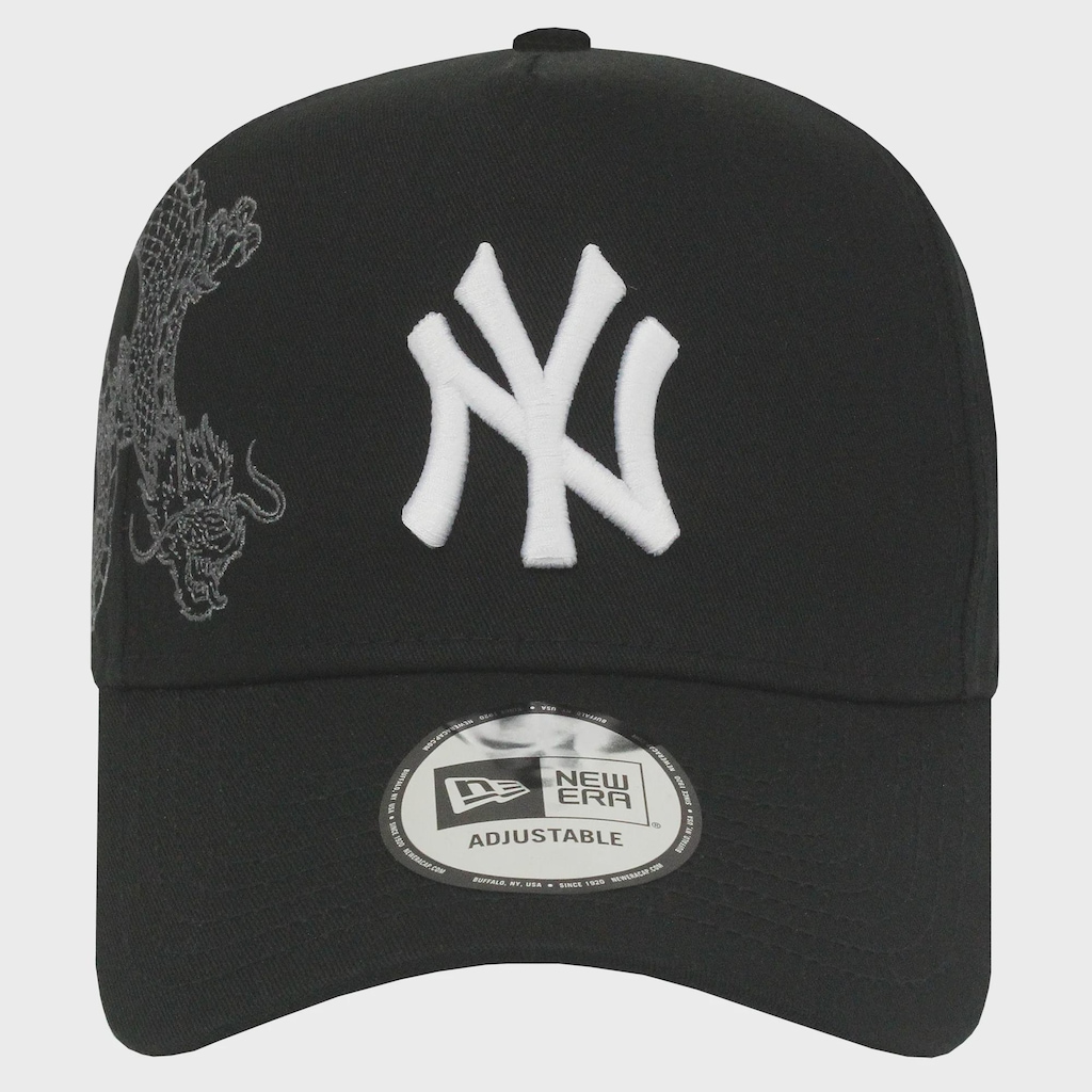 Imagem 2 do produto Boné Unissex New Era Icon E-Frame New York Yankees Black Importado