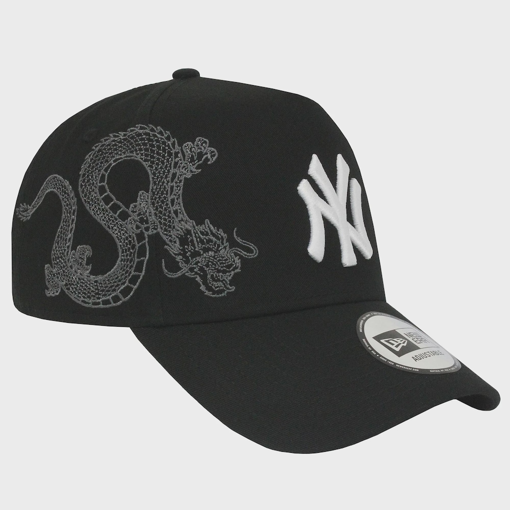 Imagem 3 do produto Boné Unissex New Era Icon E-Frame New York Yankees Black Importado