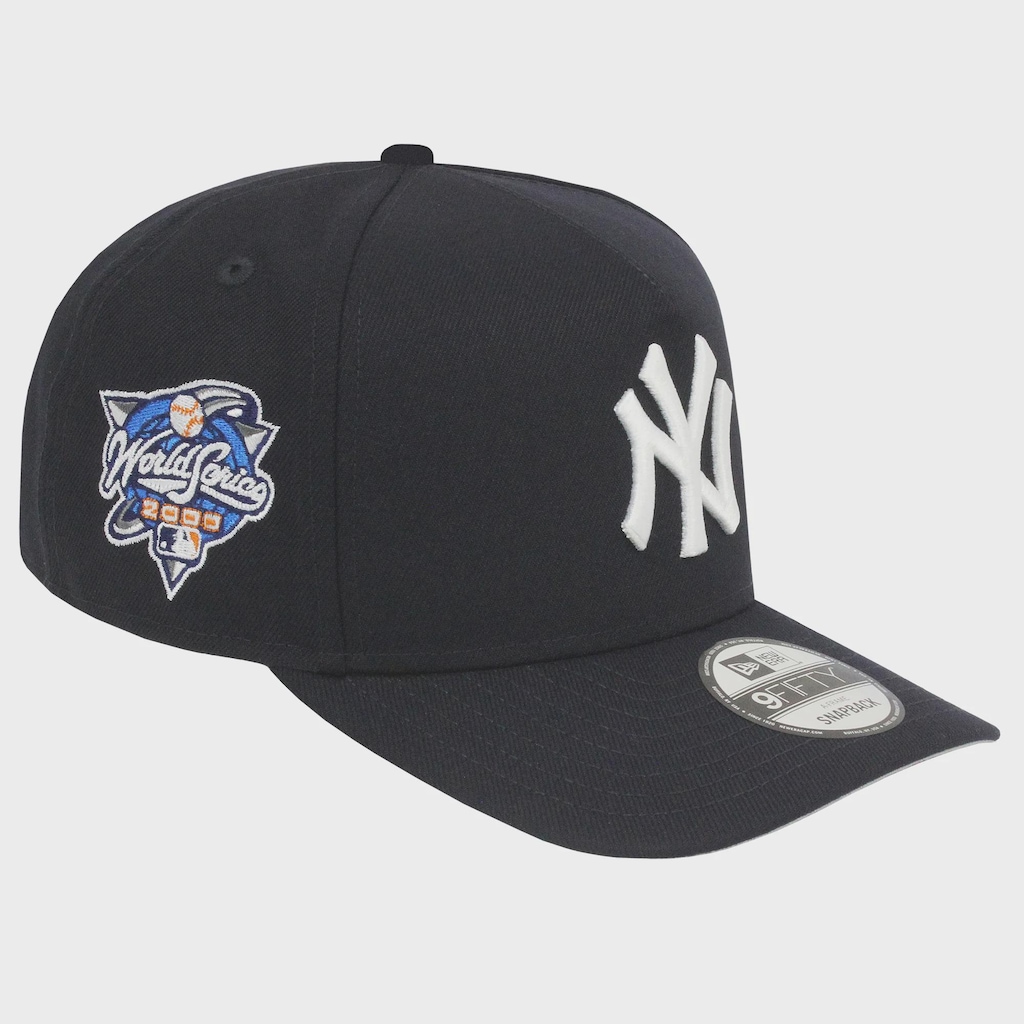 Imagem 3 do produto Boné Unissex New Era 9Fifty A-Frame New York Yankees Navy Importado - Aba Curva