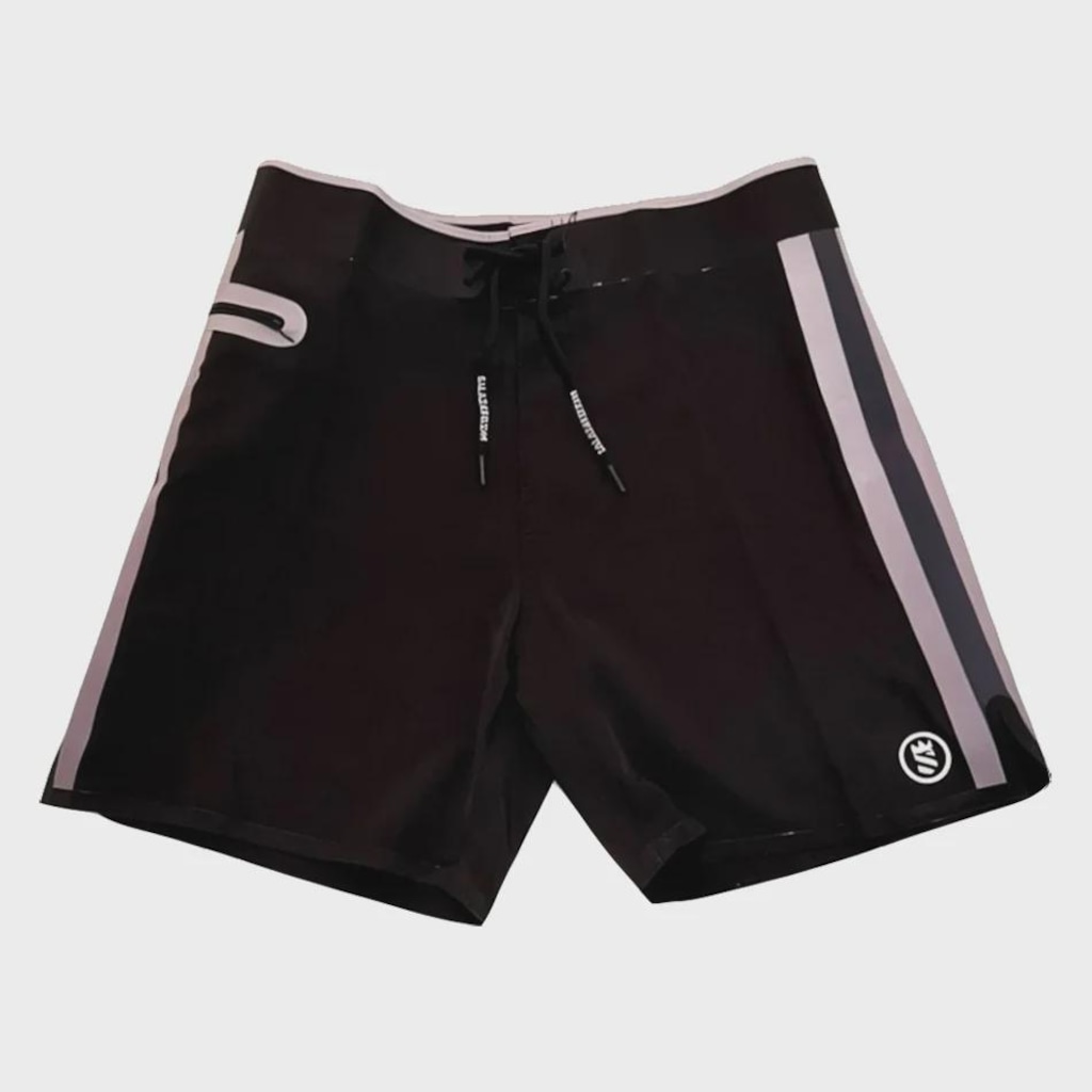 Bermuda Salazar Preta - Masculina