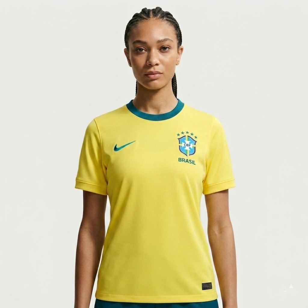 Camisa do Brasil I 26/27 Fã Nike Feminina