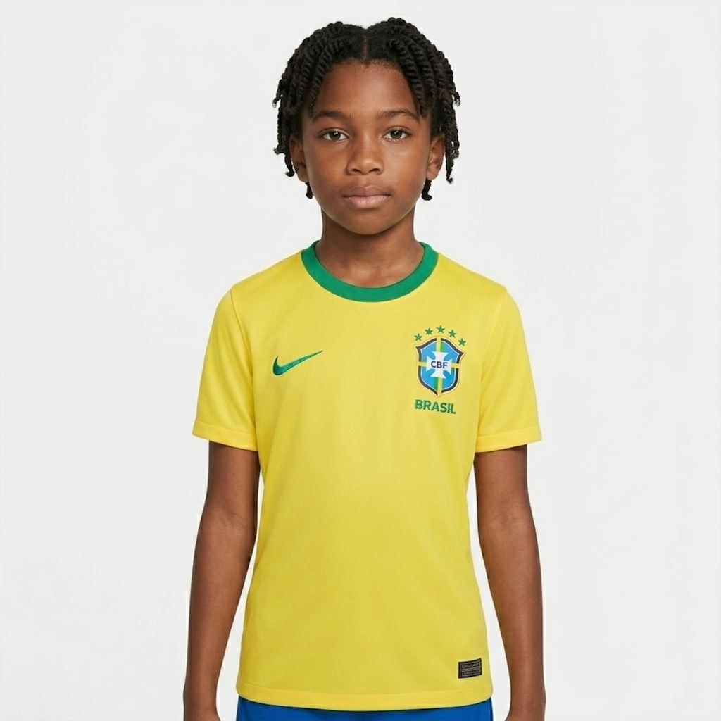 Camisa do Brasil I 26/27 Fã Nike Infantil