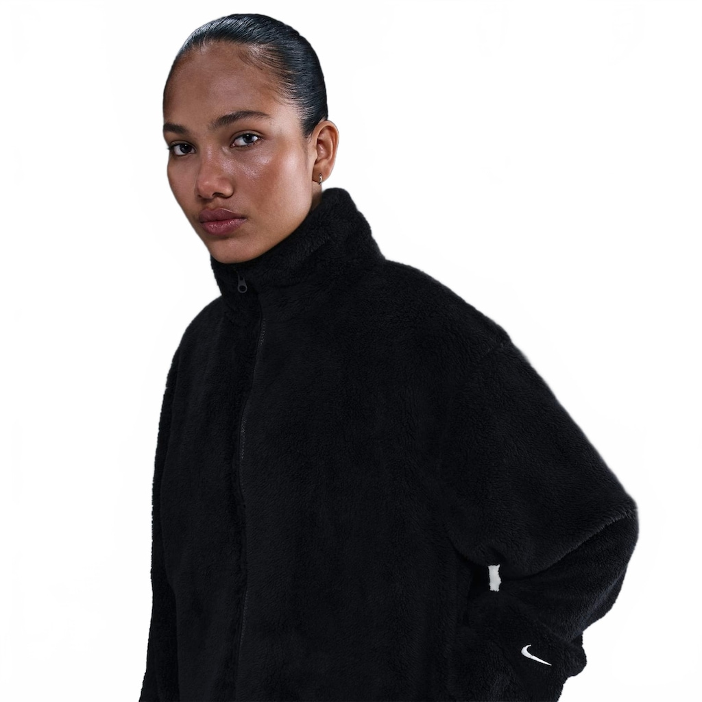 Jaqueta Nike Sportswear Essential Sherpa Oversized Feminina