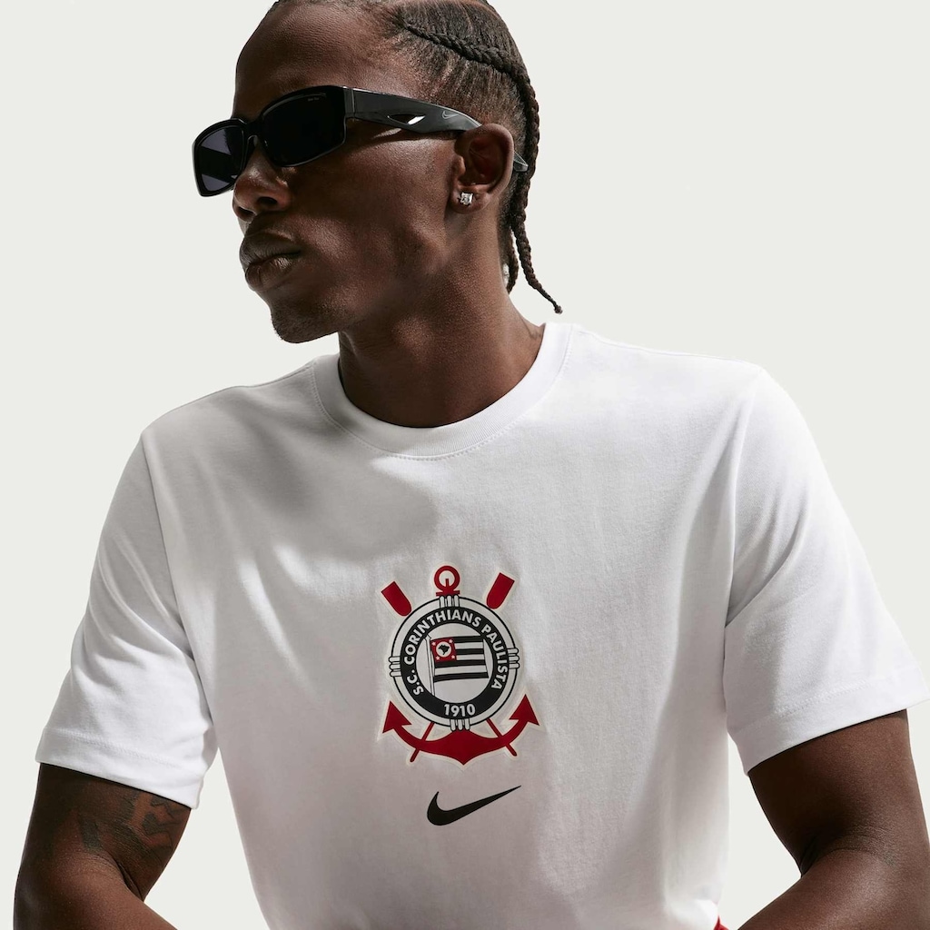 Camiseta Corinthians Nike Crest Masculina