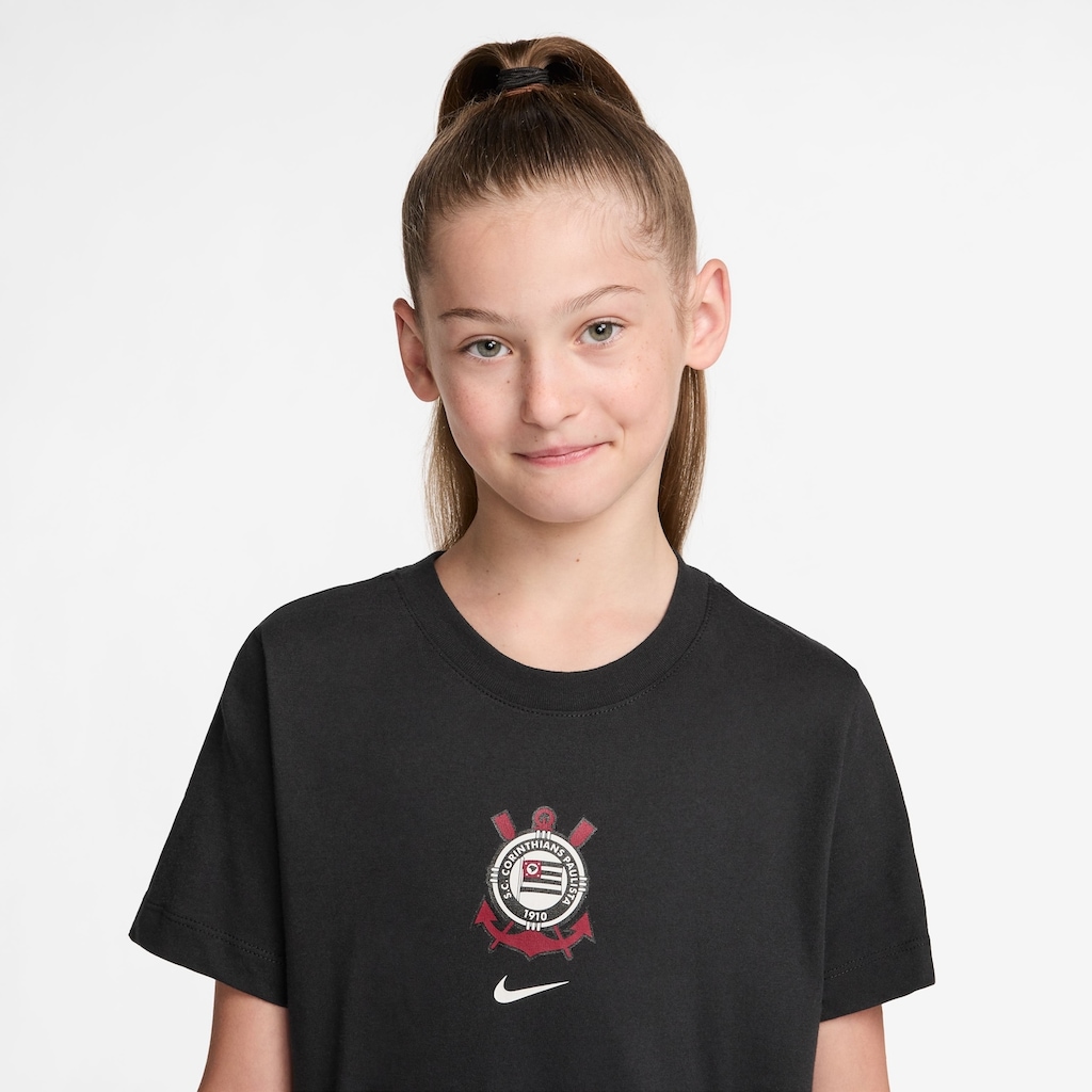 Camiseta Corinthians Nike Crest Unissex