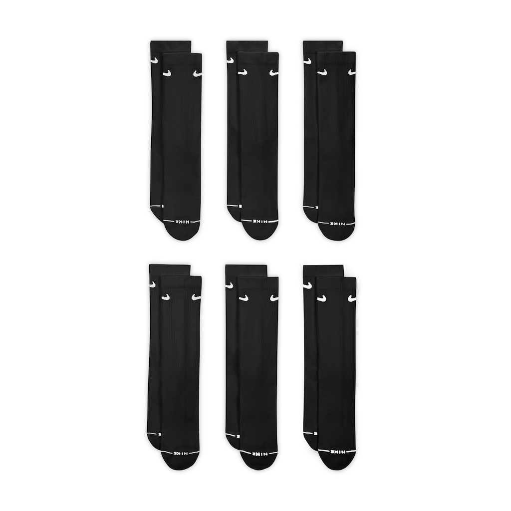 Imagem 2 do produto Meia Nike Everyday Elevate Crew (6 Pares) Cano Médio Unissex