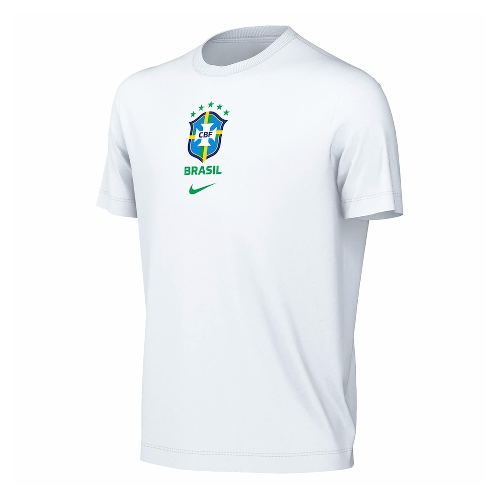 Camiseta Brasil Nike Crest Infantil