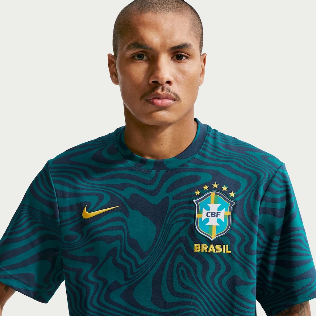 Camiseta Brasil Dri-FIT Nike Primary Masculina