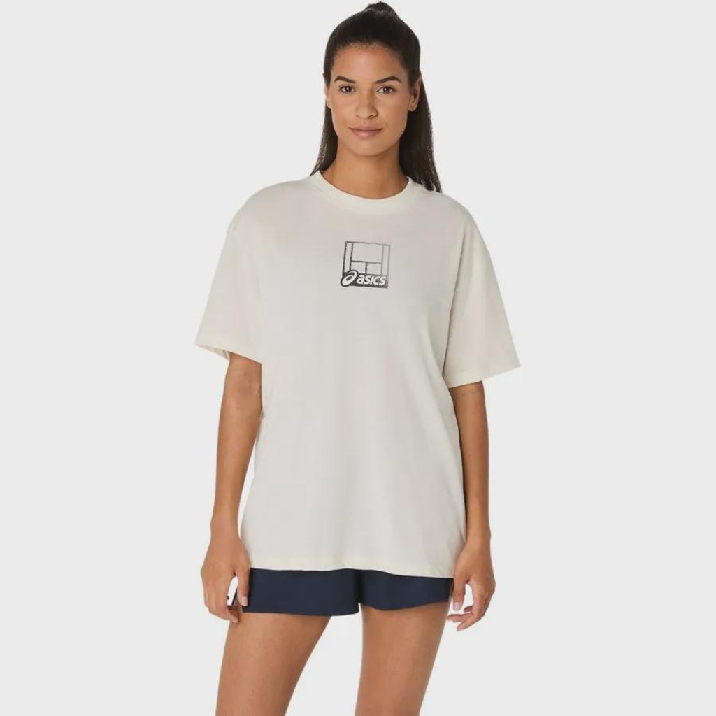 Camiseta ASICS Court Core Graphic Feminino