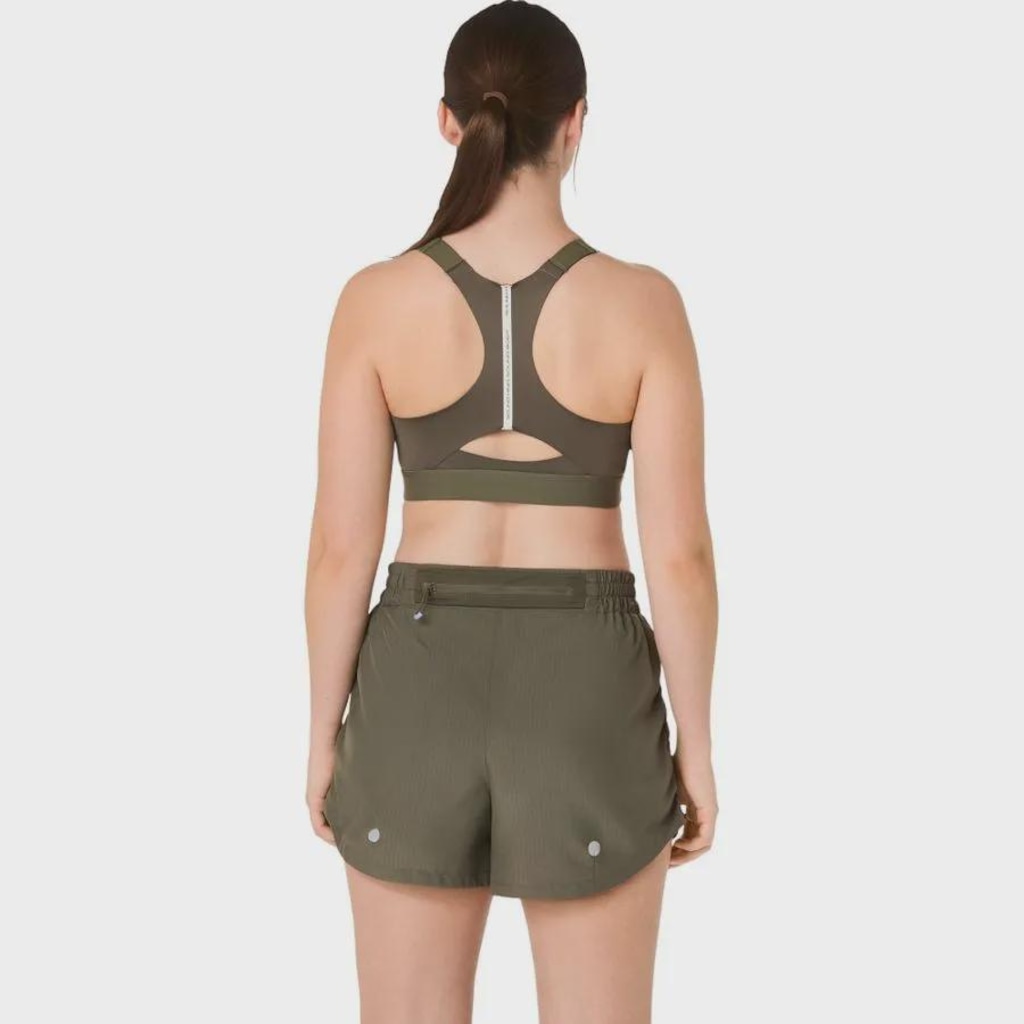 Imagem 3 do produto Top ASICS Road Combination Zip Bra Feminino