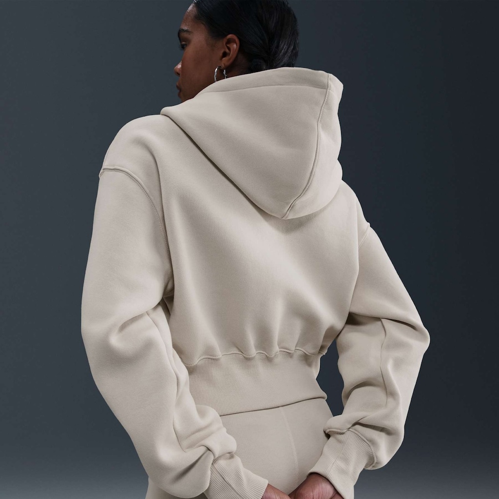 Imagem 2 do produto Blusão Cropped Nike Sportswear Phoenix Fleece Feminino