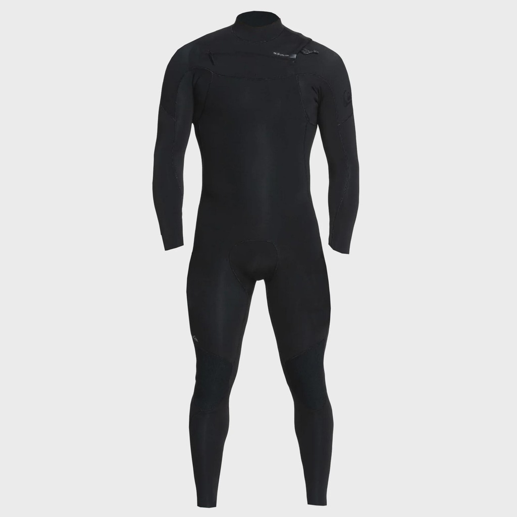 Long John Quiksilver Everyday Sessions Chest Zip Black Importado Masculino - 3/2mm