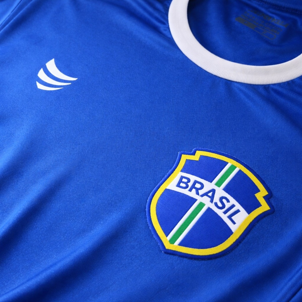 Imagem 3 do produto Camisa do Brasil Super Bolla Escudo Clássico - Feminina