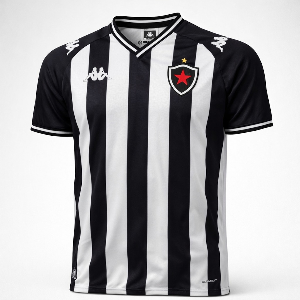 Camisa do Botafogo da Paraíba Kappa 2026 Uniforme 1 Jogador - Masculina