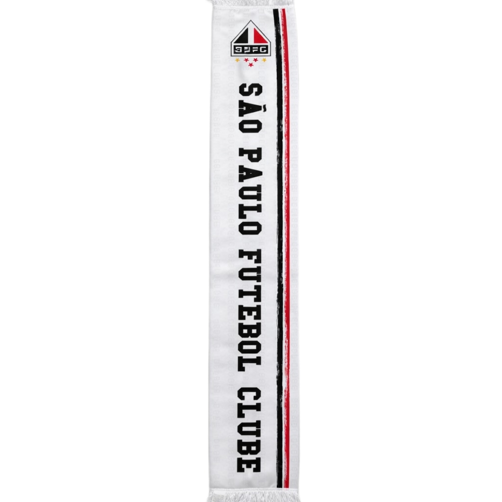 Imagem 3 do produto Cachecol do São Paulo Faixa Branca Oficial BC Sartori