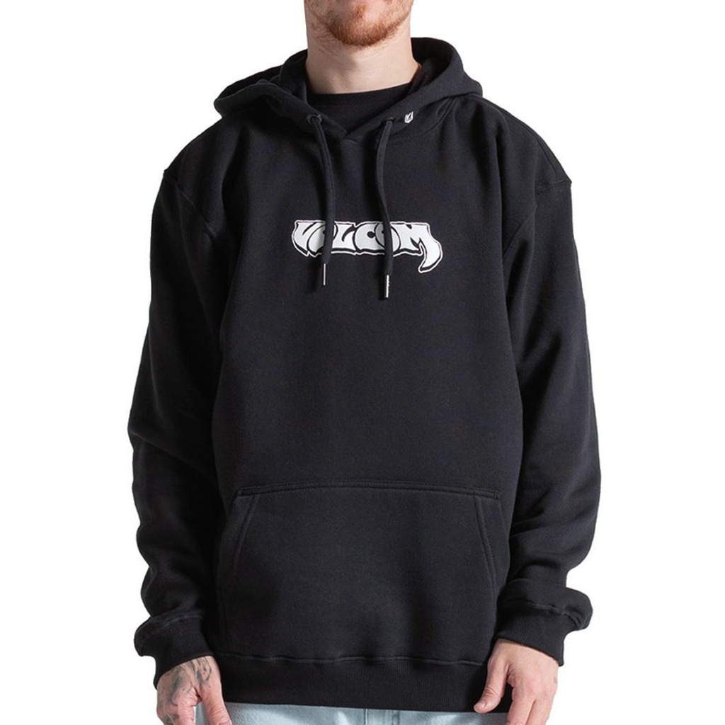 Blusão de Moletom com Capuz Volcom Canguru Gothstone - Masculino