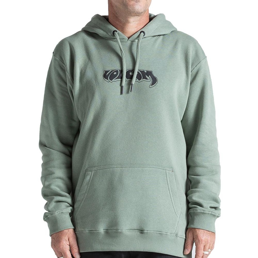 Blusão de Moletom Volcom Canguru Gothstone - Masculino