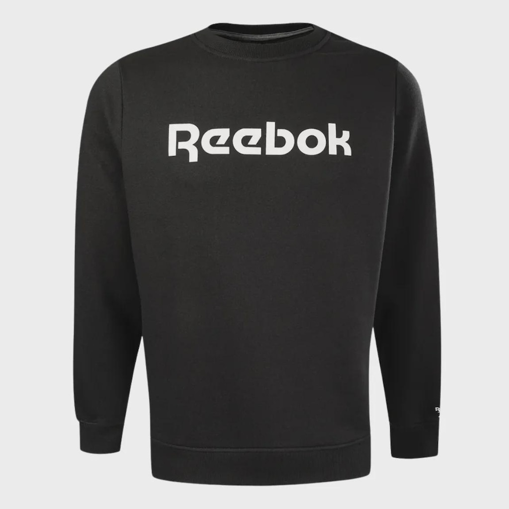 Blusão Reebok Big Logo Linear Crew - Masculina