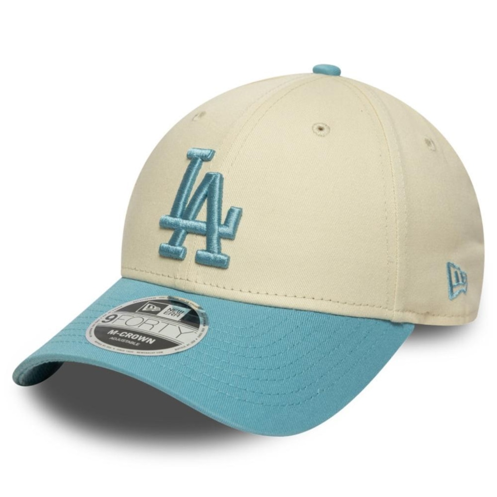 Boné Unissex New Era 9FORTY M-CROWN Los Angeles Dodgers MLB Aba Curva