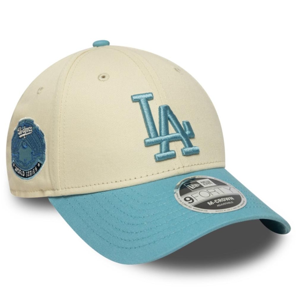 Imagem 3 do produto Boné Unissex New Era 9FORTY M-CROWN Los Angeles Dodgers MLB Aba Curva