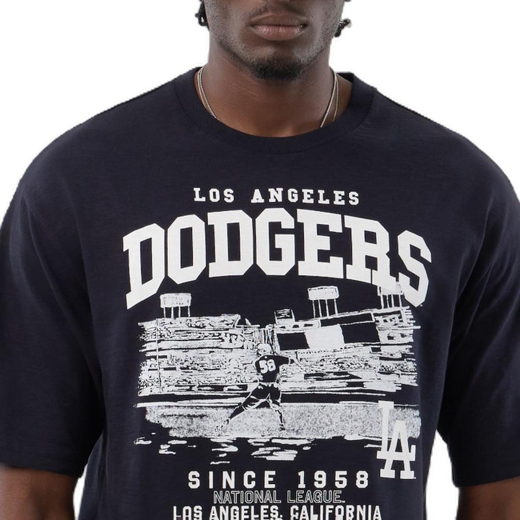 Imagem 5 do produto Camiseta New Era Regular Los Angeles Dodgers - Masculina