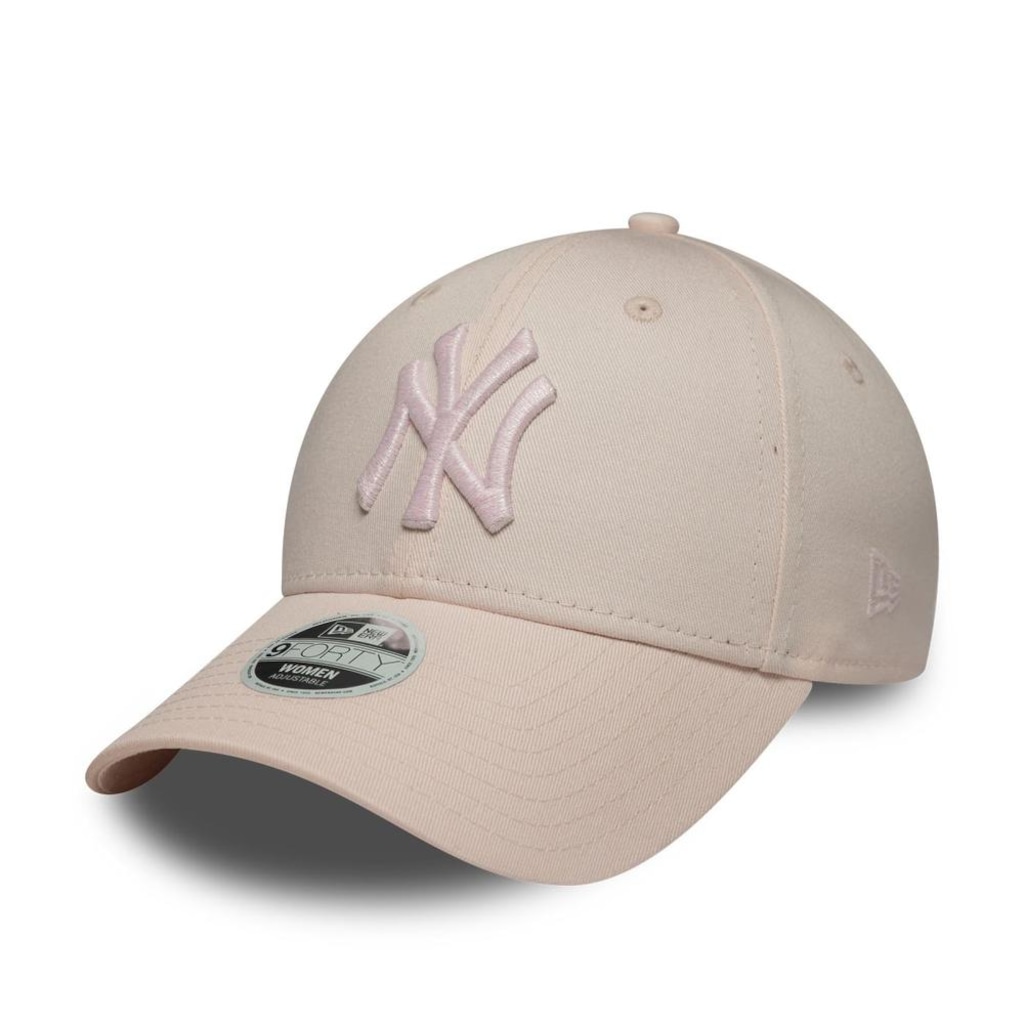 Boné Feminino New Era  9FORTY New York Yankees Aba Curva