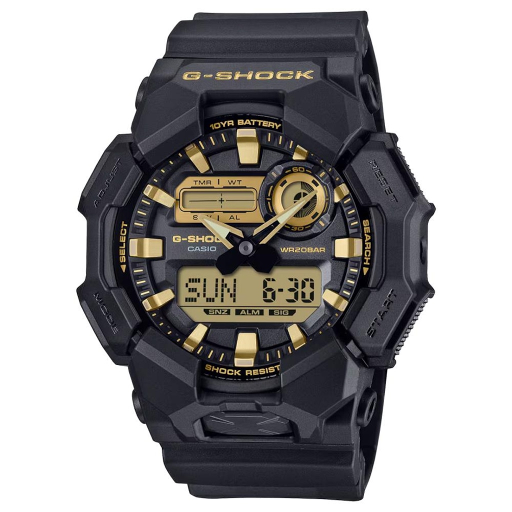 Relógio G-Shock GA-010GB-1A9DR - Unissex