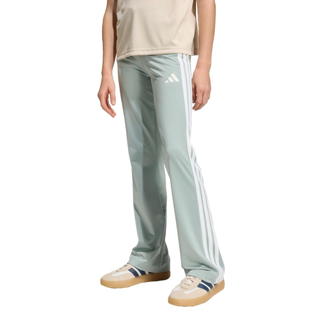 Calça Legging adidas Flare Train Essentials Três Listras Infantil