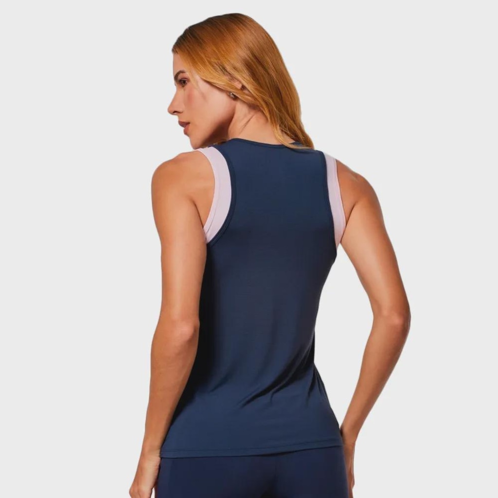 Imagem 2 do produto Camiseta Regata Vestem Bicolor Helena Feminina