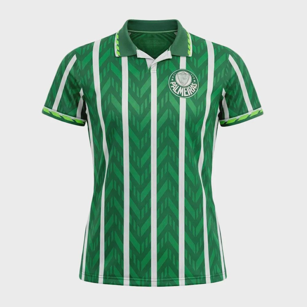 Camisa Polo Betel Palmeiras Retrô 1996 Feminina