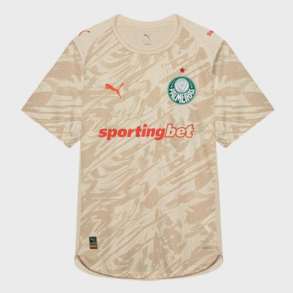 Camisa de Goleiro do Palmeiras II 26/27 Jogador Puma Masculina