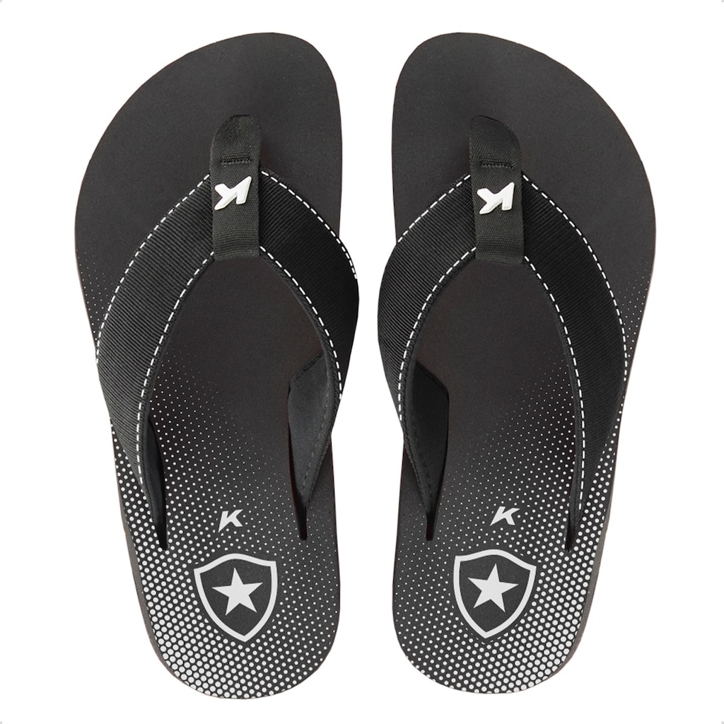 Chinelo Masculino Kenner Kivah Botafogo Alvinegra