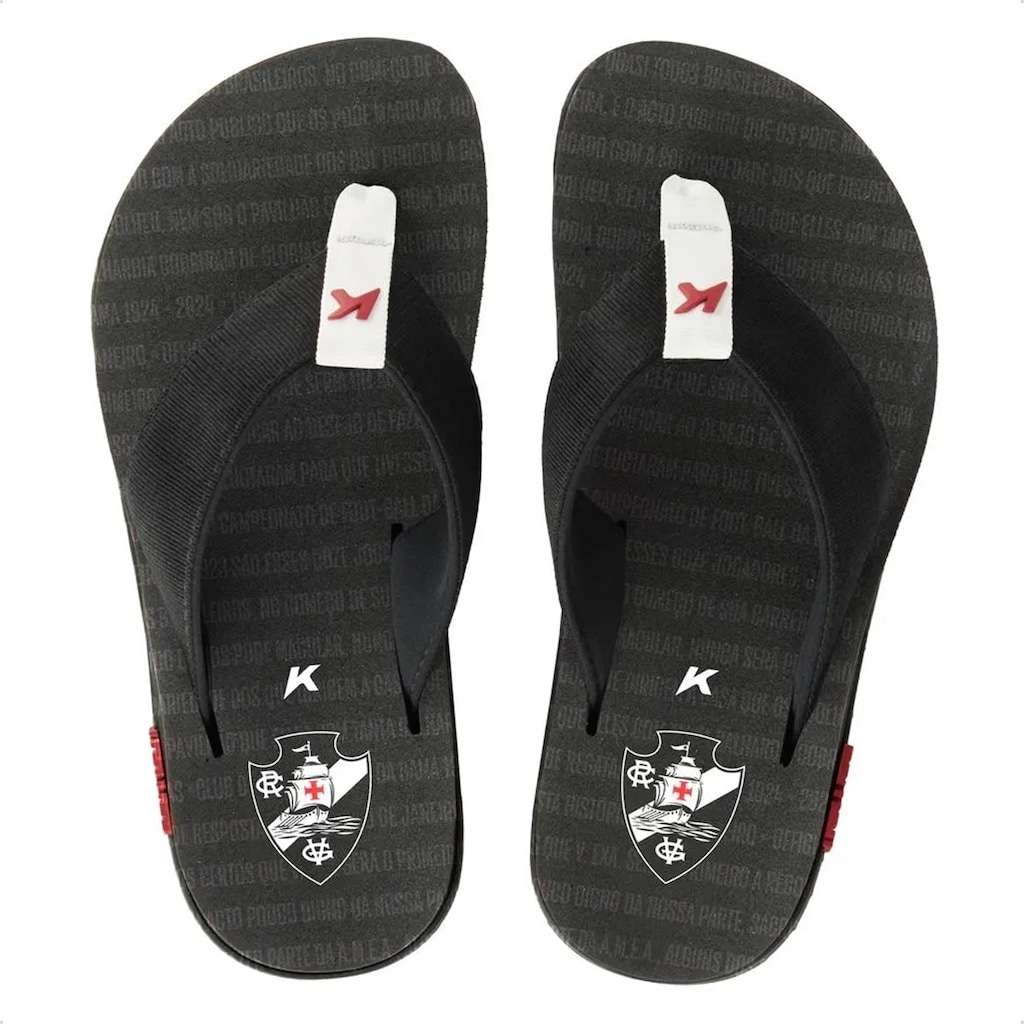 Chinelo Masculino Kenner Kivah Vasco Cruzmaltina