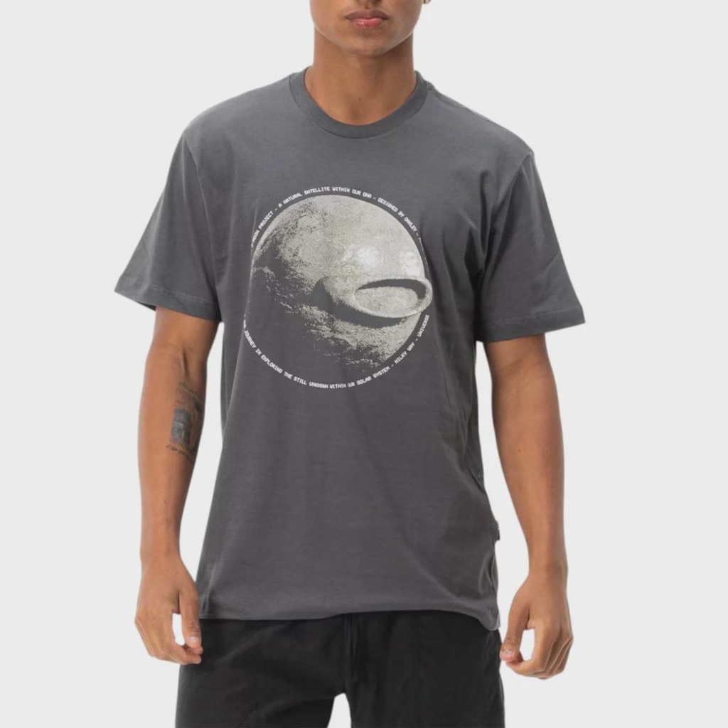 Camiseta Oakley O Moon Dark Grey - Masculina