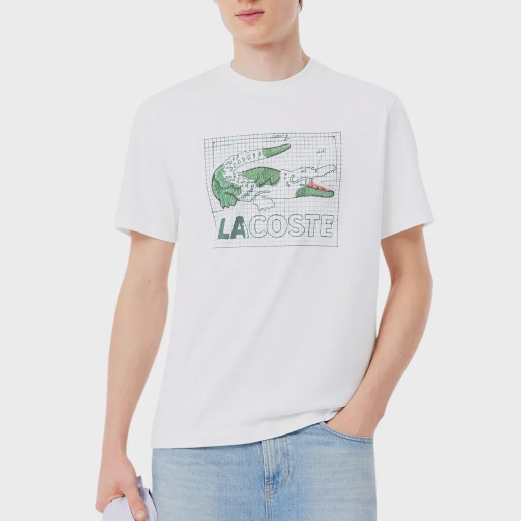 Camiseta Lacoste TH1446 Masculina