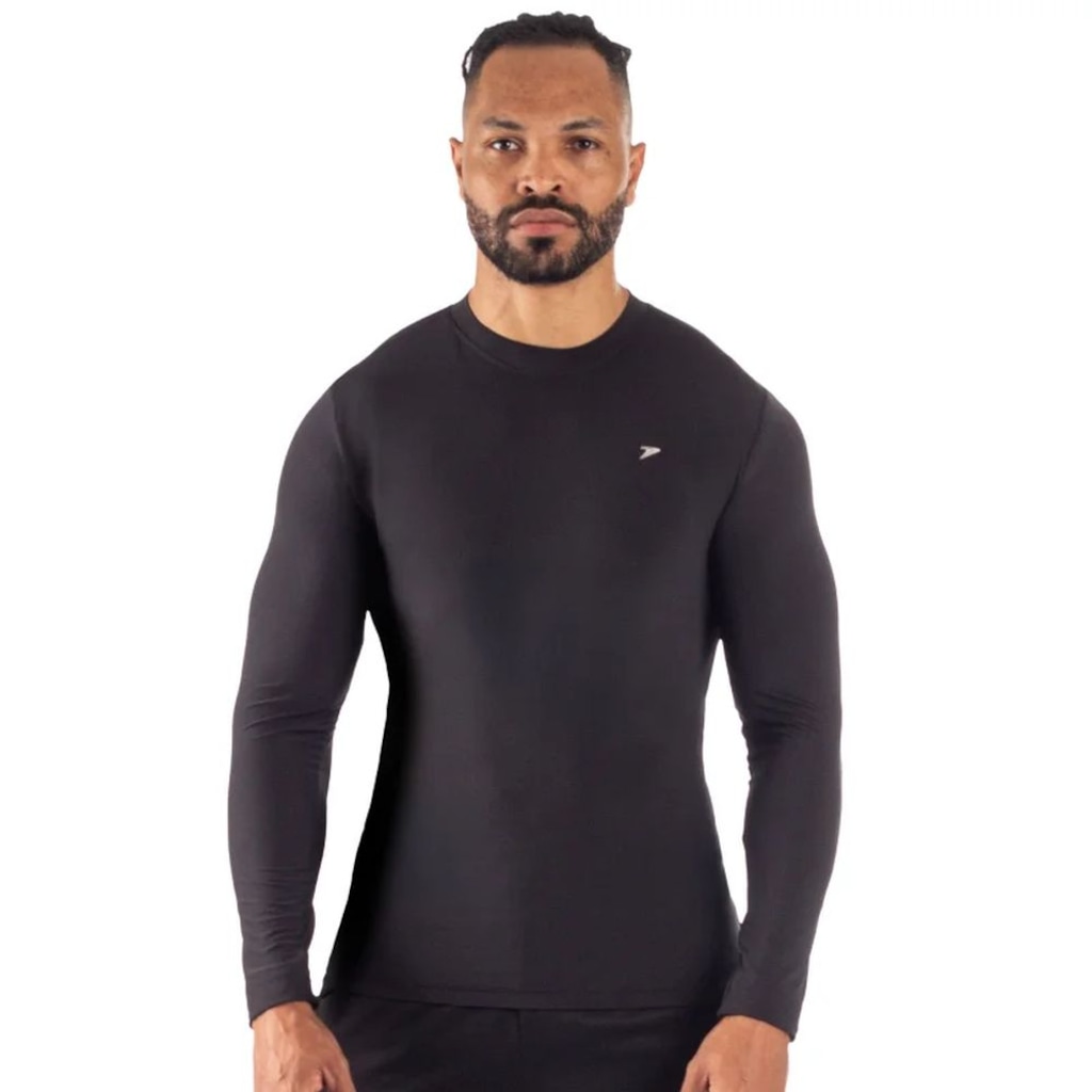 Camiseta Manga Longa Térmica Poker Skin New Masculina