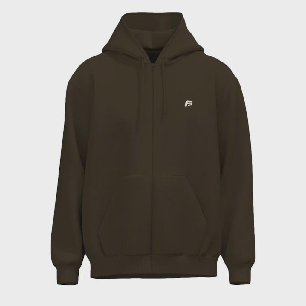 Moletom Masculino Freesurf Plus Size Canguru Aberto