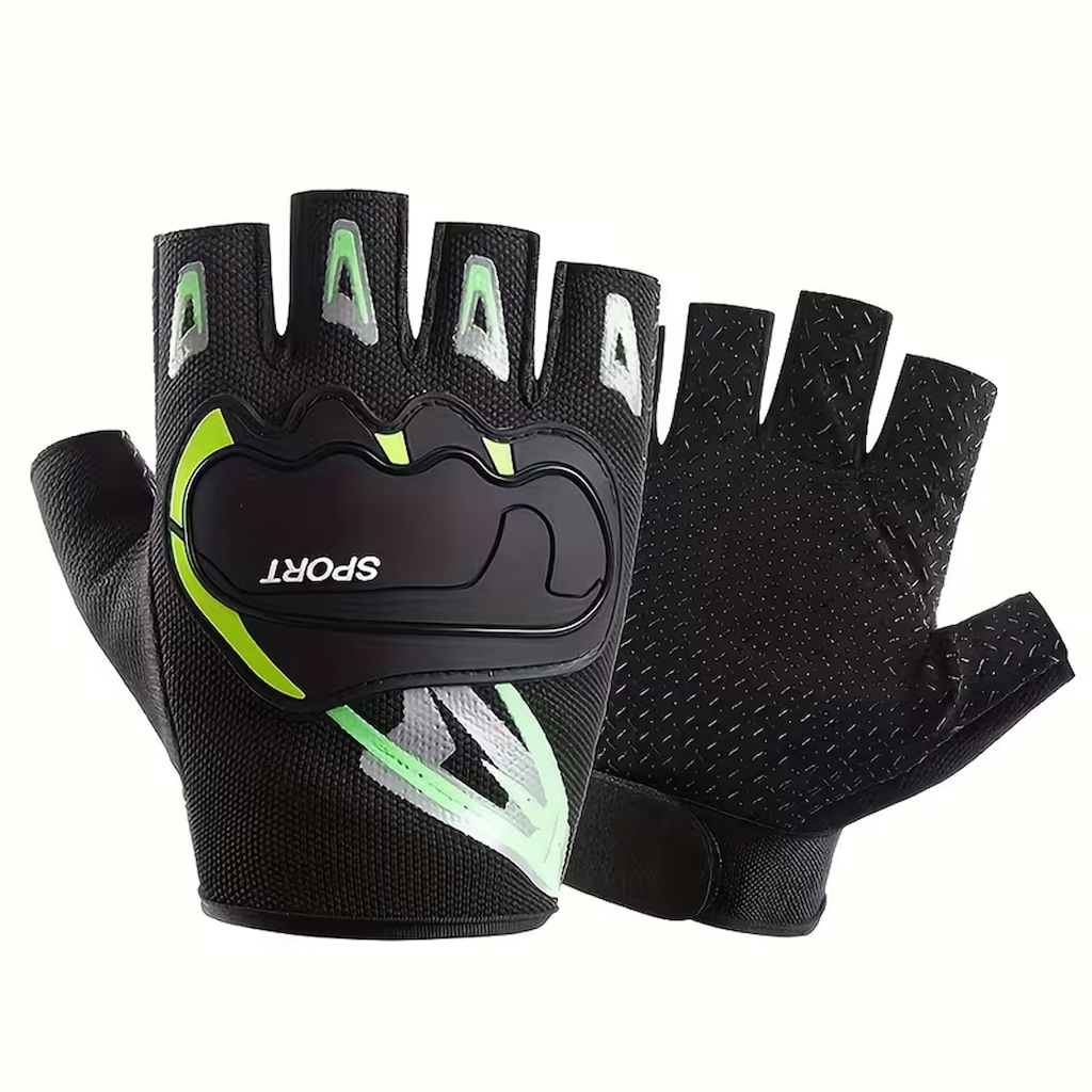 Luvas Esportiva Meio Dedo Gold Sports Confort Grip Performance