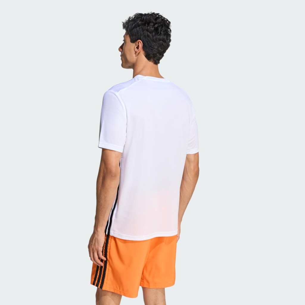 Imagem 3 do produto Camiseta de Treino adidas Essentials Base Três Listras - Masculina