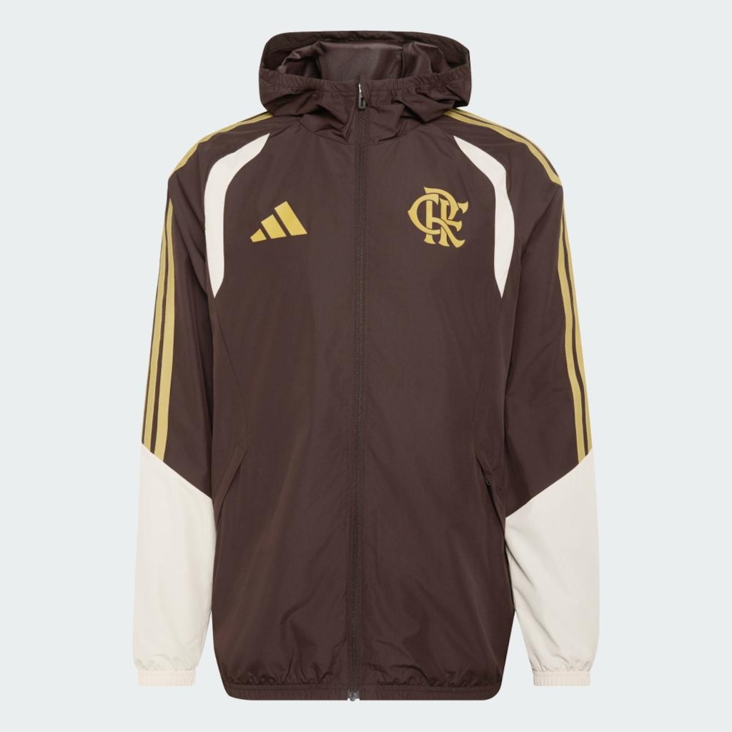 Imagem 2 do produto Jaqueta com Capuz do Flamengo Tiro 26 Competition All Weather adidas - Masculina