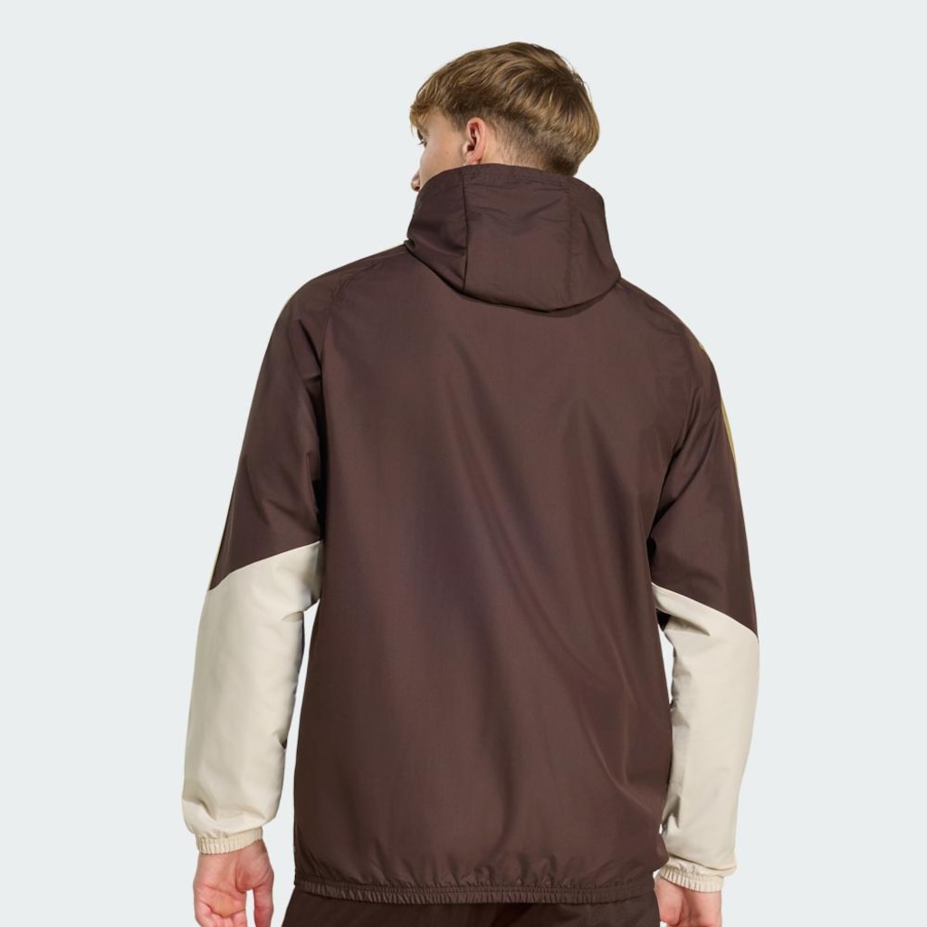 Imagem 3 do produto Jaqueta com Capuz do Flamengo Tiro 26 Competition All Weather adidas - Masculina