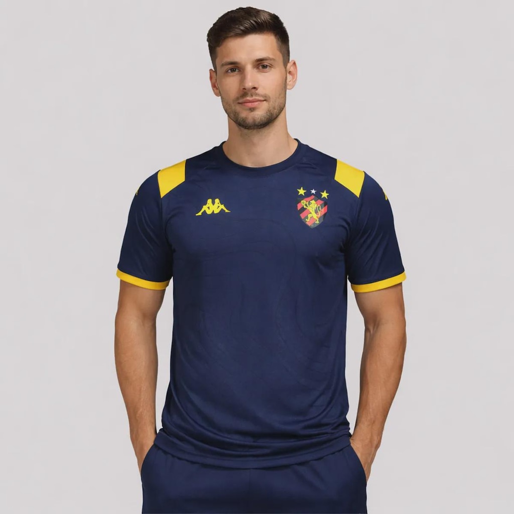 Camisa do Sport Recife 2026 Treino Goleiro Kappa Masculina